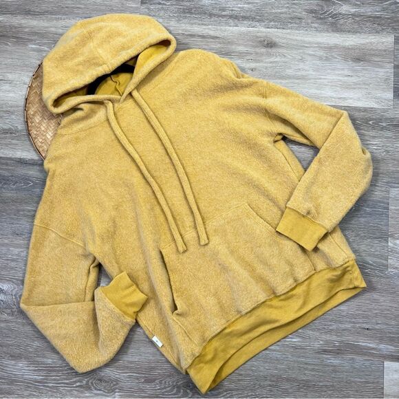 Soft serve‎ softest hoodie ever yellow fuzzy - Picture 1 of 6